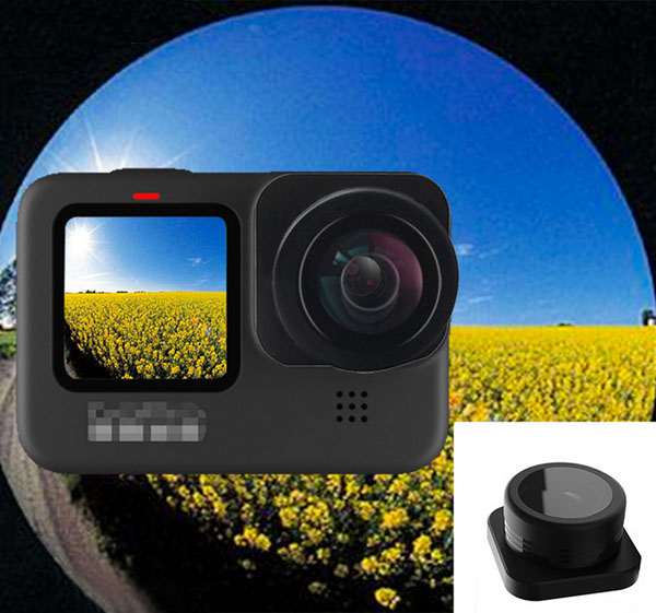 LinParts.com - Gopro HERO9 Black Camera spare parts: Fisheye lens - Click Image to Close