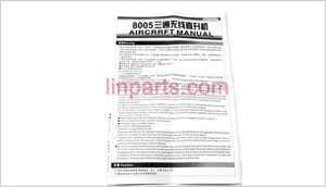LinParts.com - GT model QS8005 Spare Parts: English manual book