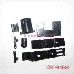 LinParts.com - GT model QS8005 Spare Parts: Main motor block and tail power socket fixed