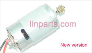 LinParts.com - GT model QS8005 Spare Parts: Main motor A with long shaft (new version)