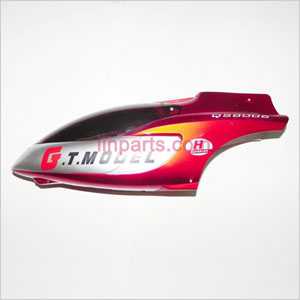 GT model QS8006 Spare Parts: Head coverCanopy(red)