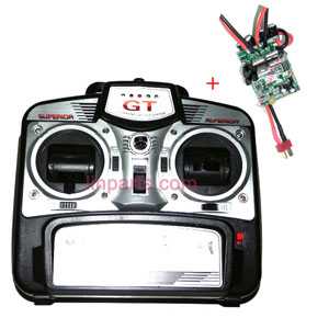 G.T model QS8008 Spare Parts: Remote Control/Transmitter+PCBController Equipement