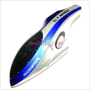 G.T model QS8008 Spare Parts: Head coverCanopy(Blue)