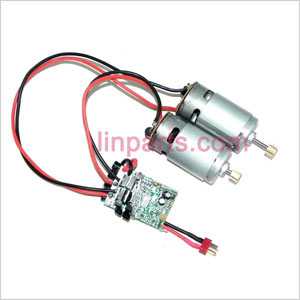 LinParts.com - G.T model QS8008 Spare Parts: PCBController Equipement + Main motor set