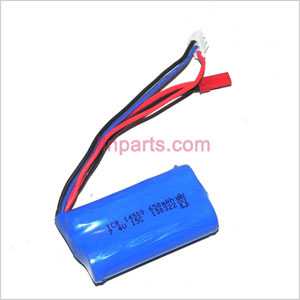 H227-20 Spare Parts: Battery [7.4V 650mAh (Red JST plug)]