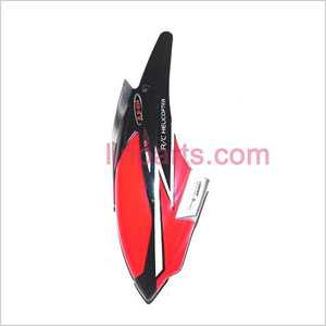 H227-52 Spare Parts: Head cover\Canopy(Red)