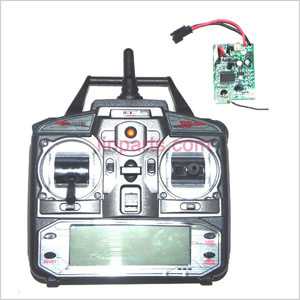 H227-55 Spare Parts: Remote Control/Transmitter+PCB/Controller Equipement