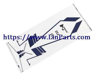 Hubsan F22 RC Airplane Spare Parts: Decorative sticker