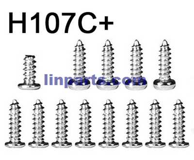 Hubsan X4 H107C H107C+ H107D H107D+ H107L Quadcopter Spare Parts: screws pack set [H107C+]