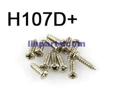 Hubsan X4 H107C H107C+ H107D H107D+ H107L Quadcopter Spare Parts: screws pack set [H107D+]