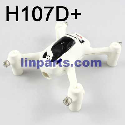 LinParts.com - Hubsan X4 H107C H107C+ H107D H107D+ H107L Quadcopter Spare Parts: Upper cover body shell (White)[H107D+]