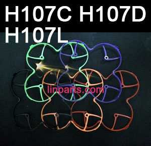 LinParts.com - Hubsan X4 H107C H107C+ H107D H107D+ H107L Quadcopter Spare Parts: Protection frame (V2) [H107C H107D H107L] - Click Image to Close