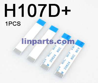 LinParts.com - Hubsan X4 H107C H107C+ H107D H107D+ H107L Quadcopter Spare Parts: FFC Transmission Cables [H107D+]