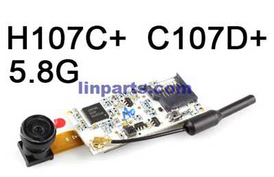 LinParts.com - Hubsan X4 H107C H107C+ H107D H107D+ H107L Quadcopter Spare Parts: 5.8G PCBA Camera Board & Transmission Module [H107D+ H107C+]