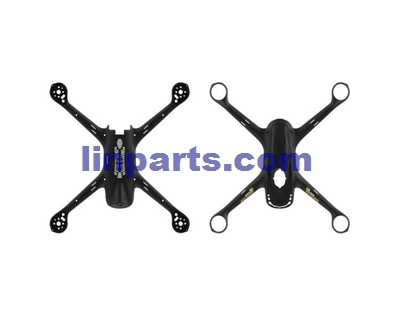 Hubsan X4 FPV Brushless H501C RC Quadcopter Spare Parts: Upper cover + Lower cover [Black]