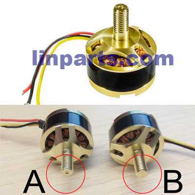 LinParts.com - Hubsan X4 FPV Brushless H501S RC Quadcopter Spare Parts: Brushless Motor A - Click Image to Close