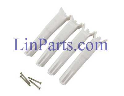 LinParts.com - Hubsan X4 H502E RC Quadcopter Spare Parts: Undercarriage[White]