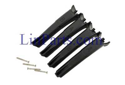 LinParts.com - Hubsan X4 H502S RC Quadcopter Spare Parts: Undercarriage[Black] - Click Image to Close