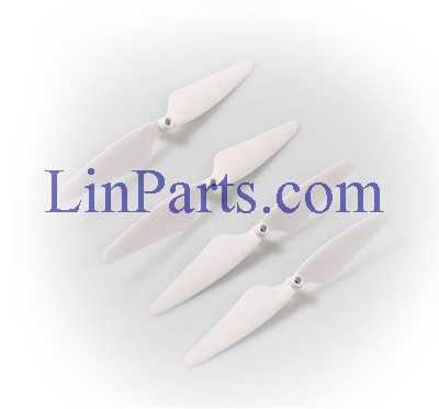 LinParts.com - Hubsan H507A X4 Star Pro RC Quadcopter Spare Parts: Main blades[White] - Click Image to Close