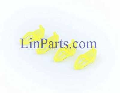 LinParts.com - Hubsan H507A X4 Star Pro RC Quadcopter Spare Parts: Feet Lampshade[Yellow] - Click Image to Close