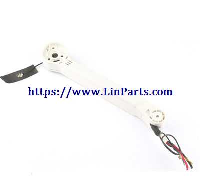LinParts.com - Hubsan Zino2 Zino 2 RC Drone spare parts: Left rear arm (with ESC, network management, heat shrinkable tube) - Click Image to Close