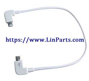 LinParts.com - Hubsan Zino Pro+ Pro Plus RC Drone spare parts: Micro USB extension cable