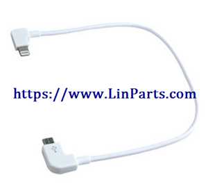 LinParts.com - Hubsan Zino Pro+ Pro Plus RC Drone spare parts: iphone extension cable