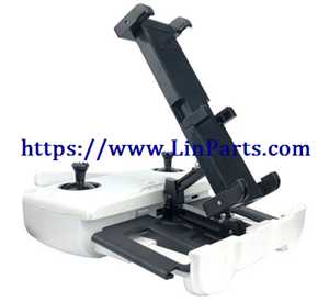 LinParts.com - Hubsan Zino Pro RC Drone spare parts: Remote control bracket flat telescopic folding metal type