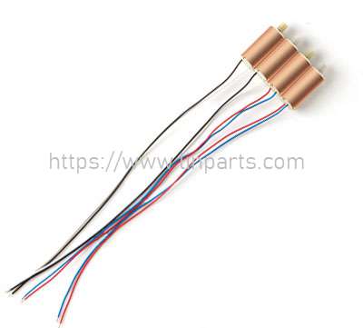 LinParts.com - JDRC JD-20S RC Quadcopter spare parts: Red and blue line motor 1pcs + Black and white line motor 1 pcs