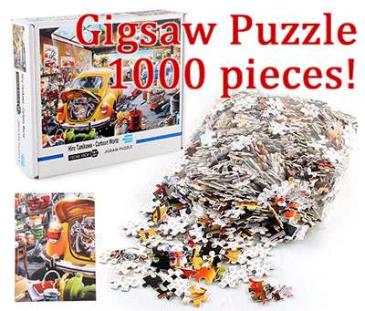 A variety of Gigsaw Puzzle 1000 pieces Landscape painting thickened paper Gigsaw Puzzle