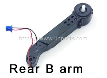LinParts.com - JJRC H106 RC Drone parts: Rear B arm