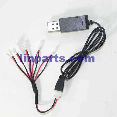 JJRC H20W RC Hexacopter Spare Parts: USB charger wire + 1 charging 5 wire