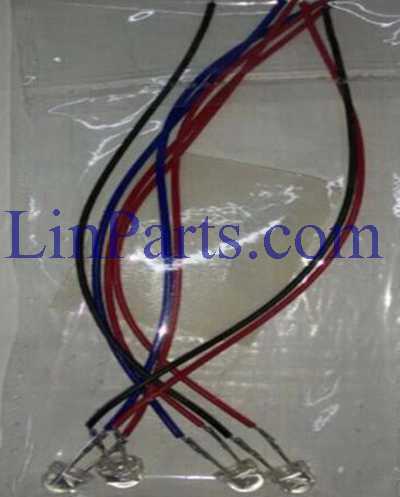 LinParts.com - JJRC H25 H25C H25W H25G RC Quadcopter Spare Parts: LED before and after the indicator light