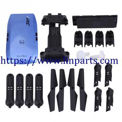 JJRC H47 RC Quadcopter Spare Parts: Upper cover[Blue]+Lower board+Main blades set+Battery+Gear+Quadcopter Arms set