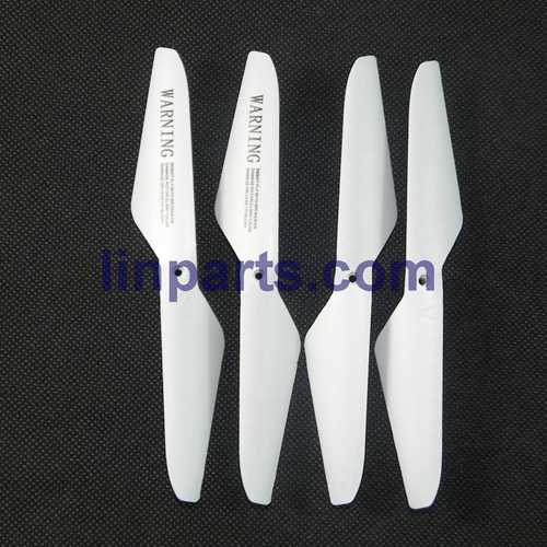 JJRC H5C Headless Mode One Key Return RC Quadcopter 2MP Camera Spare Parts: Main blades propellers (White)