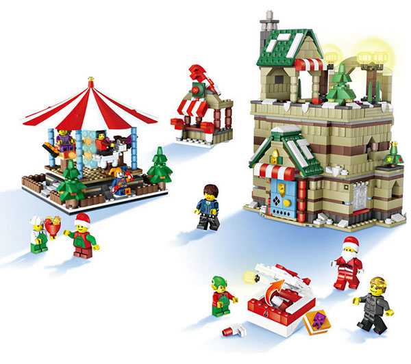 Christmas set: Christmas Scene Carousel