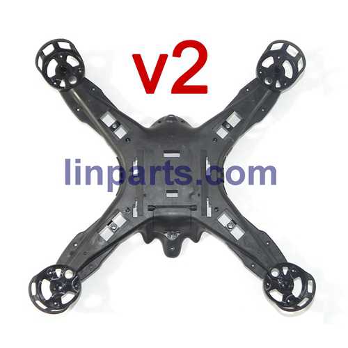 JJRC H9D H9W 2.4G FPV Digital Transmission Quadcopter with 0.3MP Camera Spare Parts: Lower cover (V2)