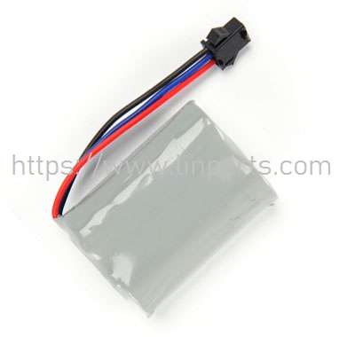 LinParts.com - JJRC Q127 RC Car Spare Parts: 7.4V 500MHA Battery 1pcs