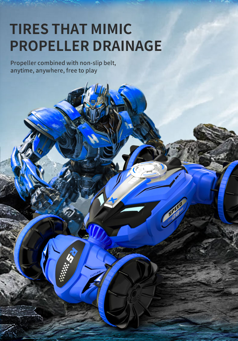 JJRC Q150 Armored mighty-warrior car with twistable and amphibious