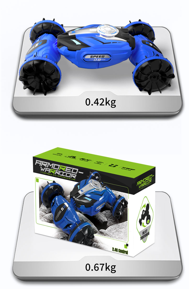 JJRC Q150 Armored mighty-warrior car with twistable and amphibious