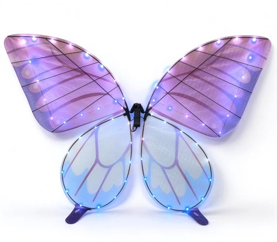 Q30 Bionic Butterfly RC Aircraft Luminous Flapping-Wing Flying Model Stage Performance Event Display and Photography Prop Electric Toy