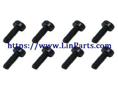 LinParts.com - JJRC Q39 Q40 RC Car Spare Parts: Hexagon cup head machine wire HM ?2.0 * 6 [Q39-67] - Click Image to Close