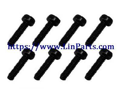 LinParts.com - JJRC Q39 Q40 RC Car Spare Parts: Hexagon cup head machine wire HM ?2.0 * 8 [Q39-68] - Click Image to Close