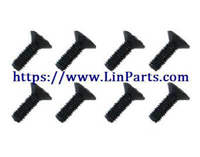 LinParts.com - JJRC Q39 Q40 RC Car Spare Parts: Hexagon flat head machine wire KM ?2.0 * 8 [Q39-69]