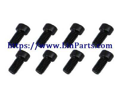 LinParts.com - JJRC Q39 Q40 RC Car Spare Parts: Hexagon cup head machine wire HM ?2.5 * 6 [Q39-72] - Click Image to Close