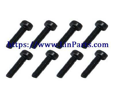 LinParts.com - JJRC Q39 Q40 RC Car Spare Parts: Hexagon cup head machine wire HM ?2.5 * 10 [Q39-74] - Click Image to Close