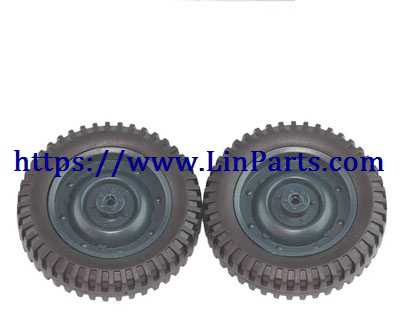 JJRC Q65 D844 RC Car Spare Parts: Tire assembly Blue [C606-05]