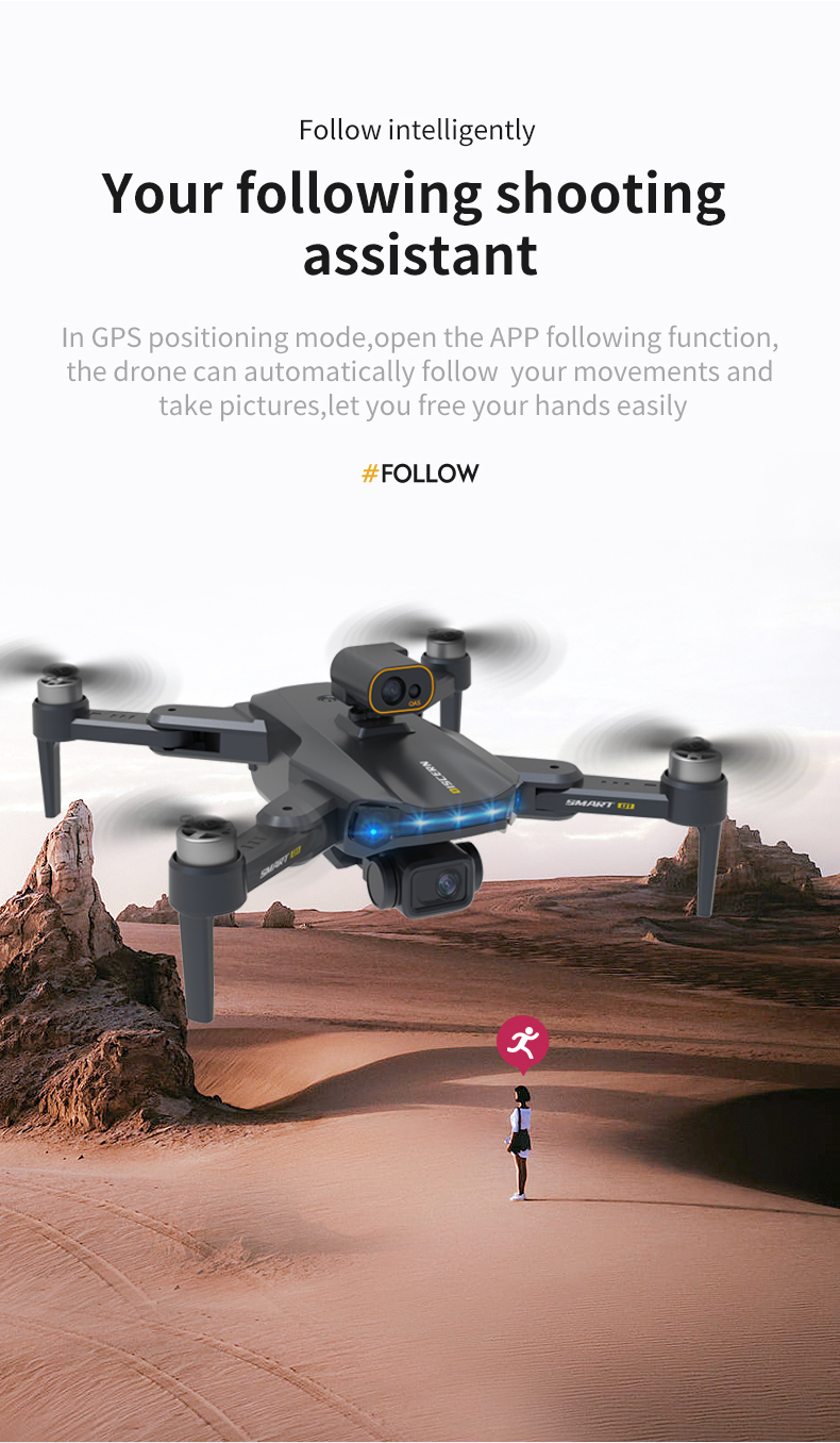 JJRC X21 4K obstacle avoidance GPS aerial photography RC Drone