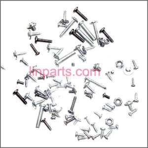 JTS-NO.825 Spare Parts: Screw pack set