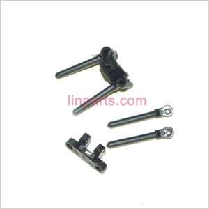 LinParts.com - JTS 828 828A 828B Spare Parts: Fixed set of the tail support bar and decorative set